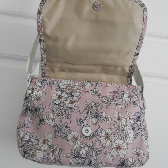 Kipling Sabian Mini bag Pristine Pink Poppy Crossbody Bag - Picture 6 of 16